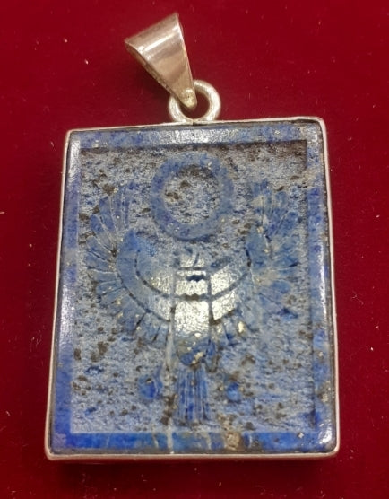 Pendant Lapis Lazuli Horuz Sterling Silver 925